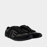 Racer 45 Sneakers - Balmain - Leather - Black