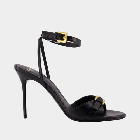 Anthem Pumps - Balmain - Leather - Black