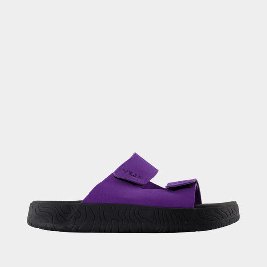 Etna Sandals - Veja - Leather - Purple