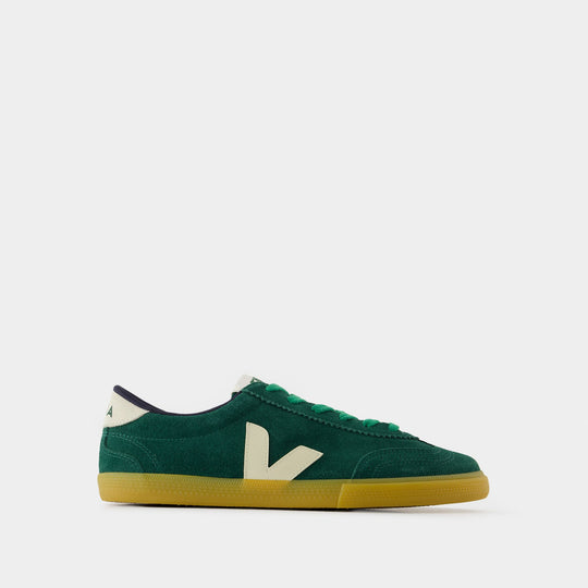 Volley Sneakers - Veja - Leather - Green