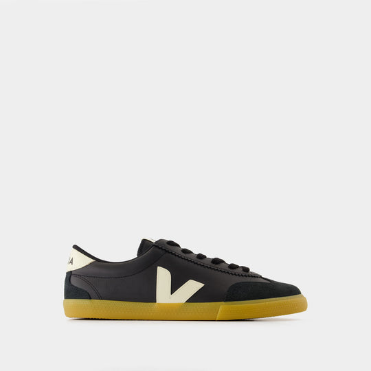 Volley Sneakers - Veja - Leather - Black