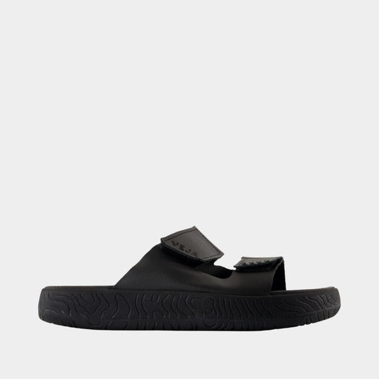 Etna Sandals - Veja - Leather - Black