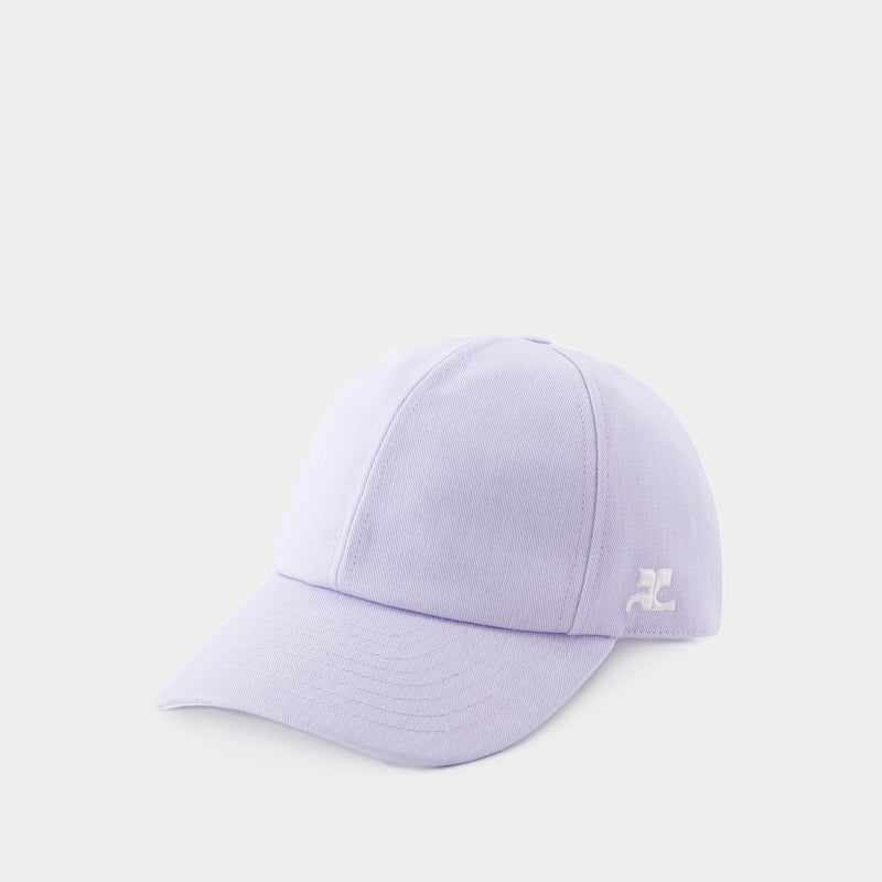 Brodé 棉质淡紫色棒球帽