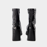 Bottines Reedition 科技皮高跟踝靴