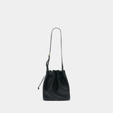 B Shoulder Bag - OFFICINE GENERALE - Leather - Black