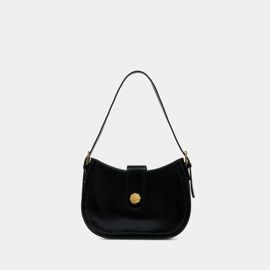 Gala Shoulder Bag - Rouje - Leather - Black