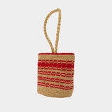 Martino Bag - Rouje - Raffia - Beige