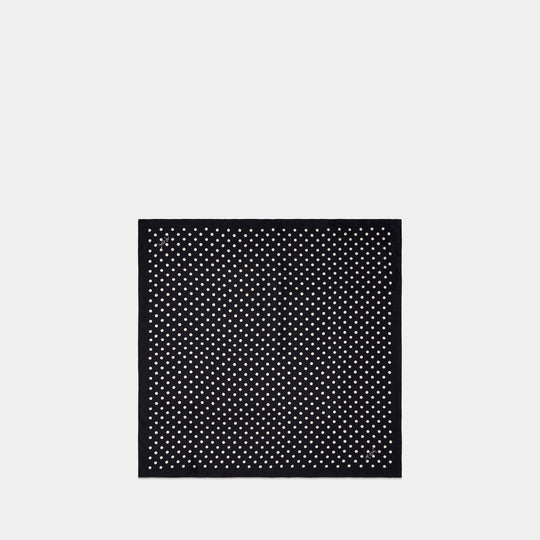 Eddy Scarf - Rouje - Silk - Black