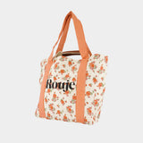 Larry Tote Bag - Red - Cotton - Multi