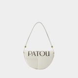 Le Petit  Bag 白色光面小牛皮手提肩背包