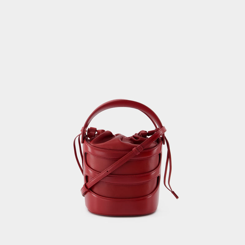 Rise Bag - Alexander McQueen - Leather - Burgundy