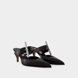 Francisco Pumps - Alexander McQueen - Leather - Black