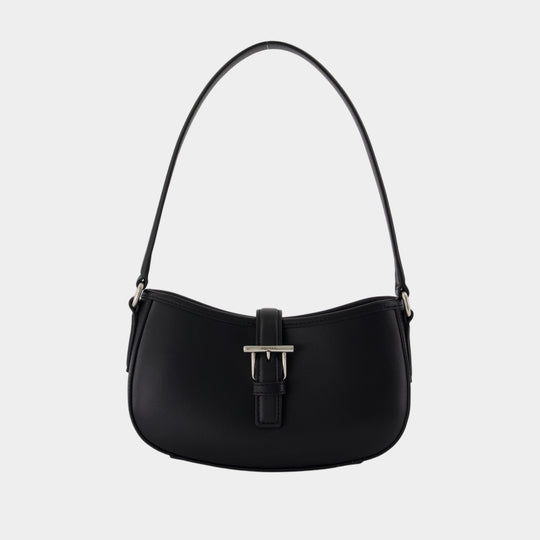 T Bar Mini Shoulder Bag - Alexander McQueen - Leather - Black
