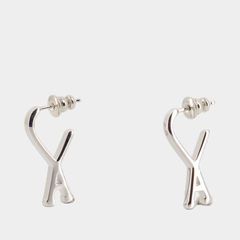 Adc Earrings - AMI Paris - Metal - Silver