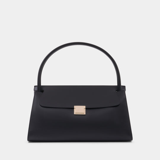 Mimi Shoulder Bag - AMI Paris - Leather - Black