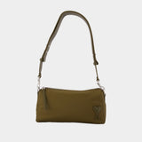 Marcel Shoulder Bag - AMI Paris - Nylon - Khaki