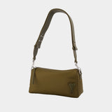 Marcel Shoulder Bag - AMI Paris - Nylon - Khaki