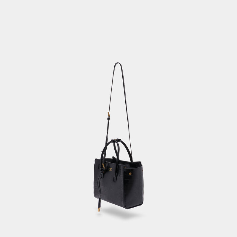 Hampton Carry All Mini Shopper Bag - Balenciaga - Leather - Black