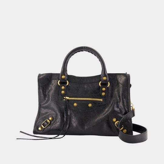 Le City Bag - Balenciaga - Leather - Black