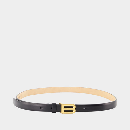 Bolero B Belt 18 - Balenciaga - Leather - Black
