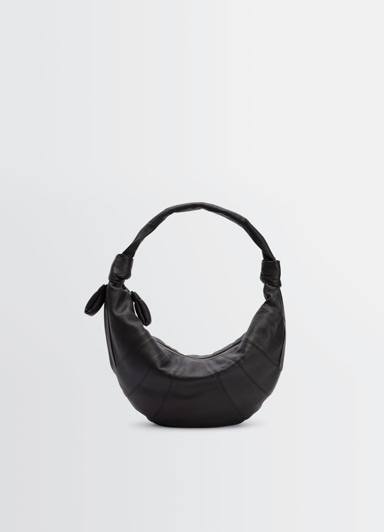 Fortune Croissant Crossbody - Lemaire - Leather - Black