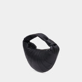 Mini Fortune Croissant Purse - Lemaire - Leather - Black