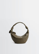 Fortune Croissant Crossbody - Lemaire - Leather - Khaki