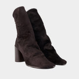 Glove 80 Ankle Boots - Lemaire - Leather - Brown