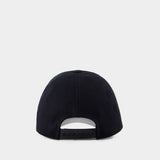 Signature Cap - Courreges - Cotton - Black