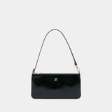 Shoulder Bag - Courreges - Leather - Black