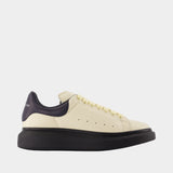 Oversized Sneakers - Alexander McQueen - Leather - Ivory