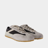 Boxing trainers - Alexander McQueen - Leather - Black/Grey