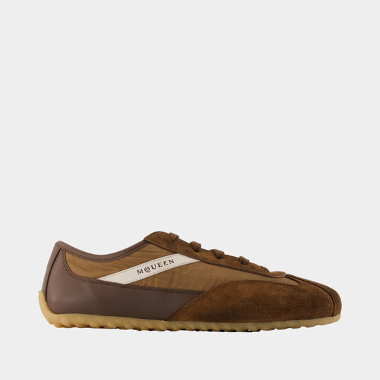 Boxe Sneakers - Alexander McQueen - Leather - Brown