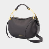 Wishbone Mini Crossbody - Alexander McQueen - Leather - Black
