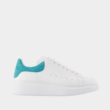 Oversized Sneakers - Alexander McQueen - Leather - White
