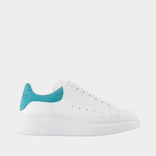 Oversized Sneakers - Alexander McQueen - Leather - White