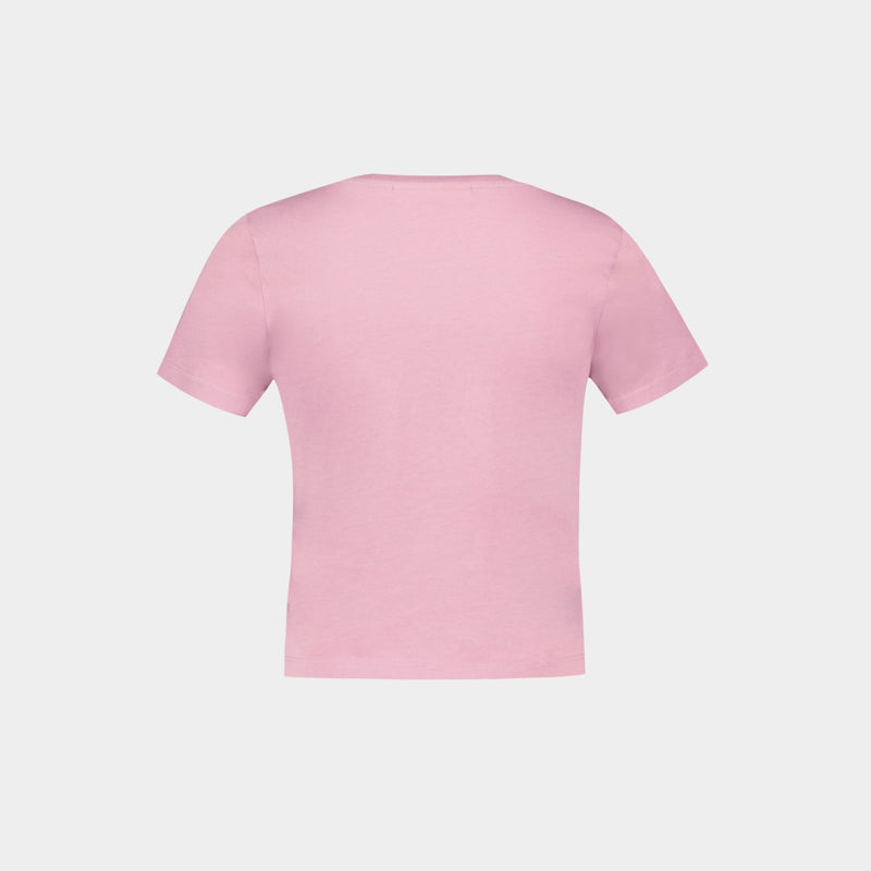 Baby Fox Patch 粉色棉质T恤