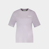 Handwriting T-Shirt - Maison Kitsune - Cotton - Purple