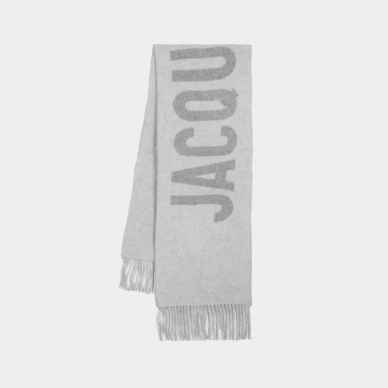Jacquemus 羊毛logo围巾