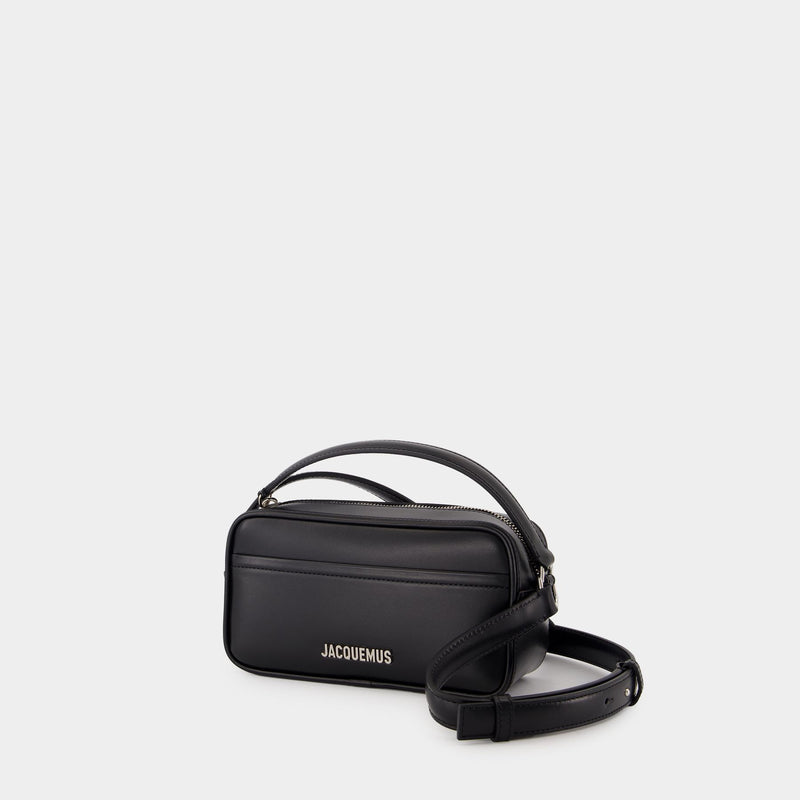 Le Baneto Crossbody - Jacquemus - Leather - Black