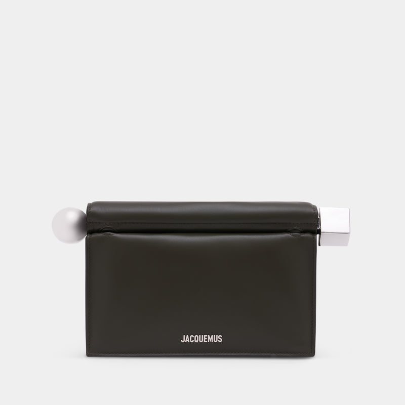 La Pochette Rond Carré - Jacquemus - Leather - Green