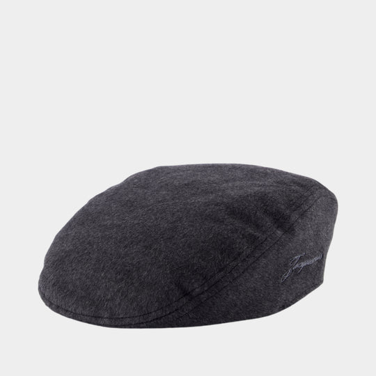 Le Beret Valerie - Jacquemus - Cotton - Grey