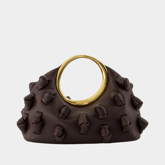 Le Petit Calino Noeud - Jacquemus - Leather - Brown