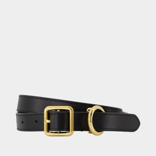 La Ceinture Regalo Fine - Jacquemus - Leather - Black