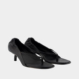 Les Sandales Nu Pieds B - Jacquemus - Leather - Black