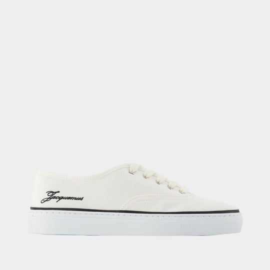 Les Fefe trainers - Jacquemus - Cotton - White