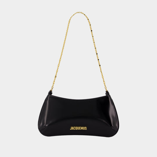 Le Petit Bisou Chaine - Jacquemus - Leather - Black