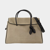 Le Cabas Turismo - Jacquemus - Leather - Ivory