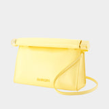 Le Sac Rond Carre - Jacquemus - Leather - Yellow