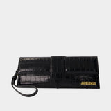 La Pochette Bambino - Jacquemus - Leather - Black